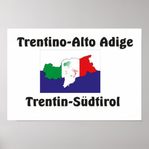 South Tyrol - Alto Adige - Italy - Italia poster