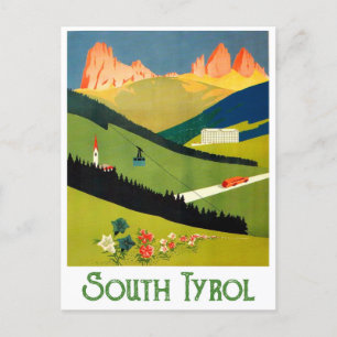 South Tyrol, Austria Postcard