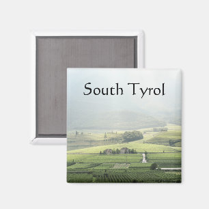 South Tyrol Souvenir Magnet