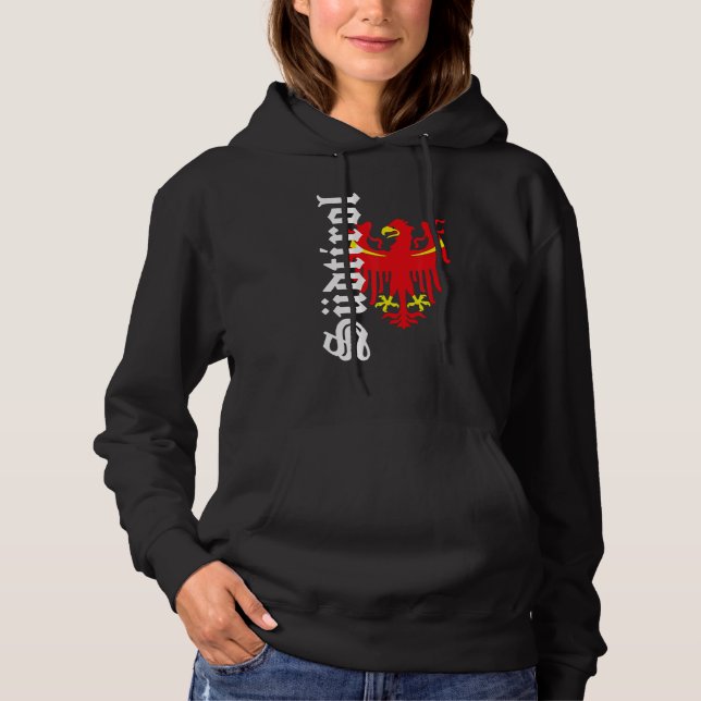 South Tyrol With Coat Of Arms Hoodie (Front)