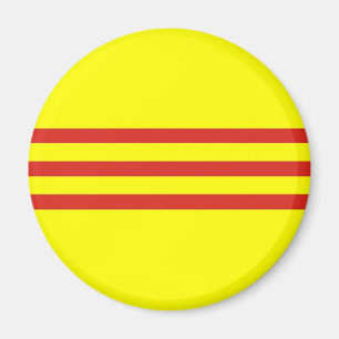 south vietnam ethnic flag magnet