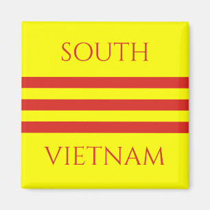 south vietnam flag magnet