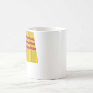 South Vietnam Waving Flag Coffee Mug