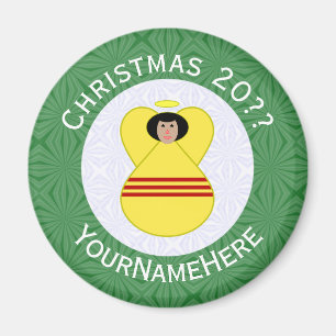 South Vietnamese Angel Christmas Flag Personalised Magnet