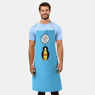 South Vietnamese Talking Ms Penguin Personalised Apron