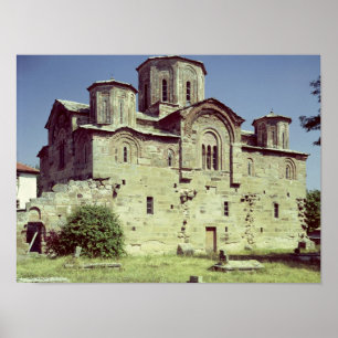 South-west view of the Church of Sveti Djordje Poster