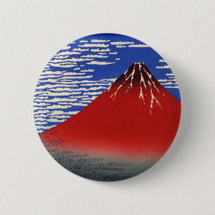 South Wind, Clear Sky 6 Cm Round Badge
