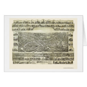 Southbridge, MA Panoramic Map - 1892