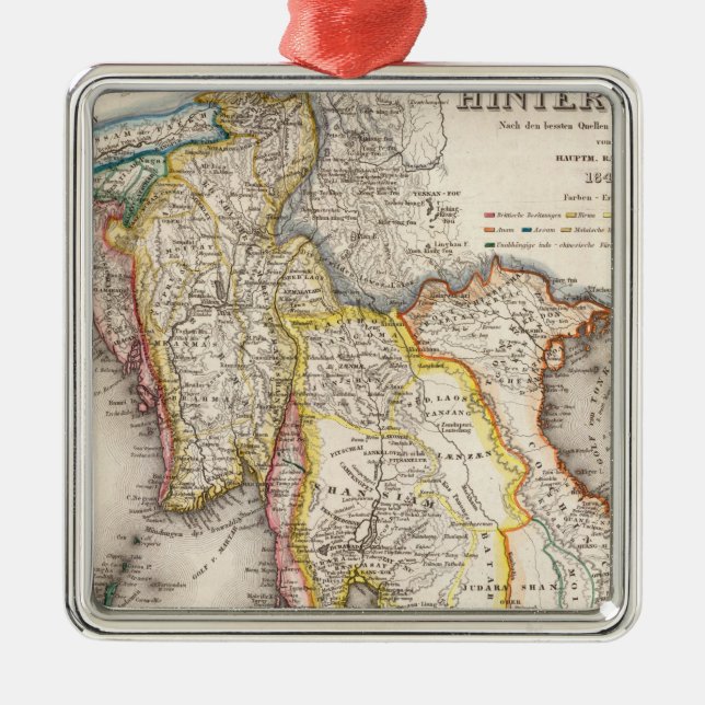 Southeast Asia Metal Ornament (Front)