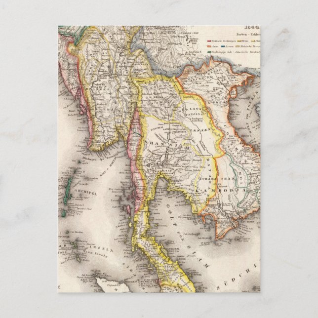 Southeast Asia Postcard (Front)