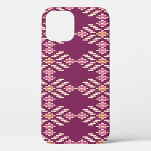 Southeast Asian: Retro Aboriginal Pattern iPhone 12 Case