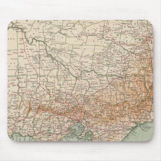 Southeast Australia by 168 Mouse Pad (Front)