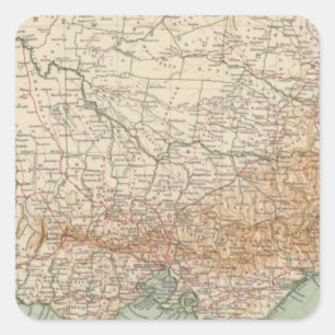 Southeast Australia by 168 Square Sticker
