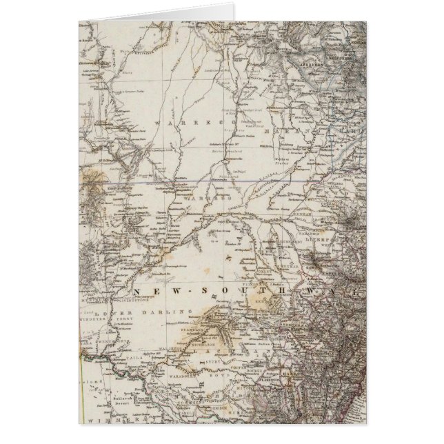 Southeast Australia Map (Front)