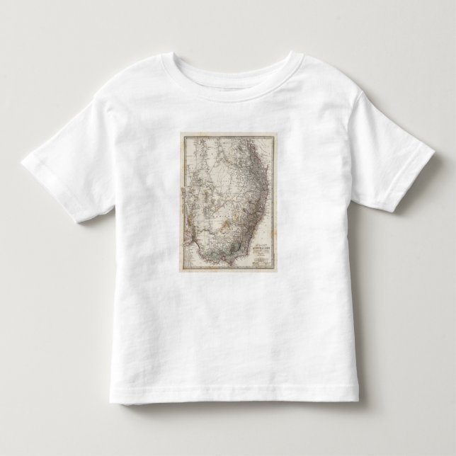 Southeast Australia Map Toddler T-Shirt (Front)