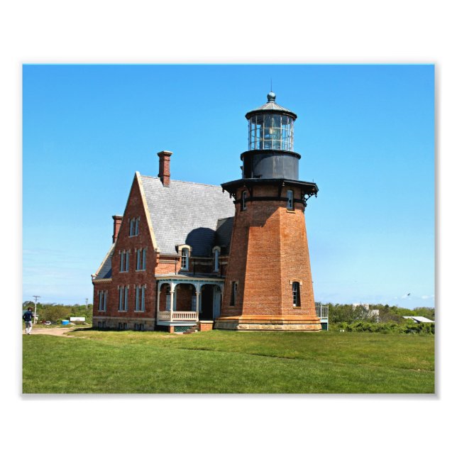 Southeast Lighthouse, Block Island RI Photo Print (Front)