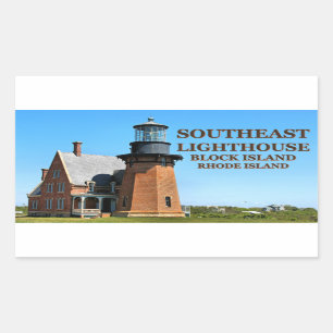 Southeast Lighthouse, Block Island RI Stickers