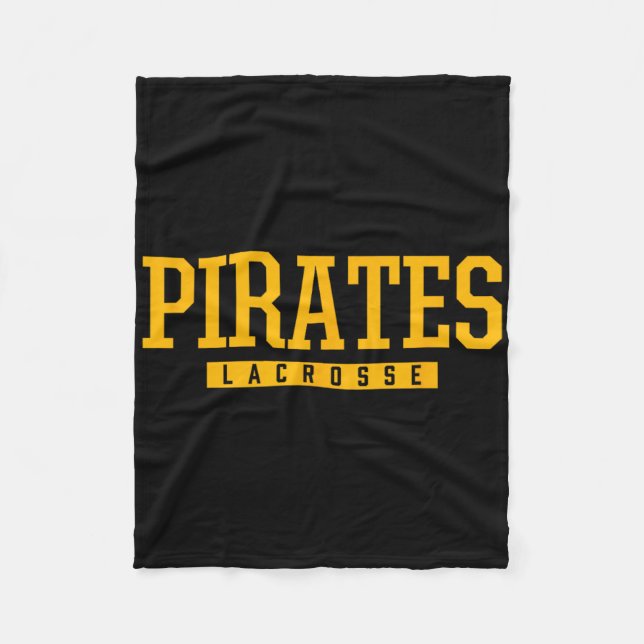 Southeast Pirates Lacrosse Hs  Fleece Blanket (Front)