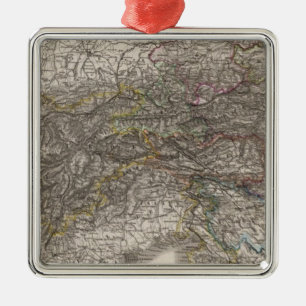 Southeastern Germany Metal Tree Decoration