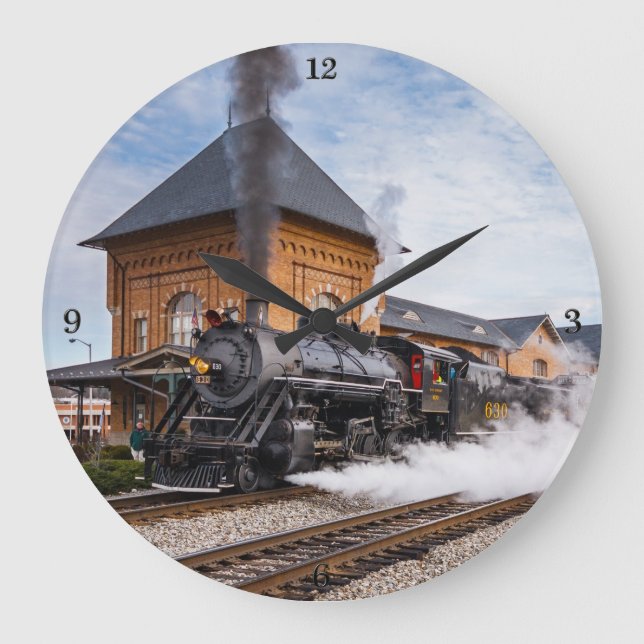 Southern 630 Wall Clock Round (Front)