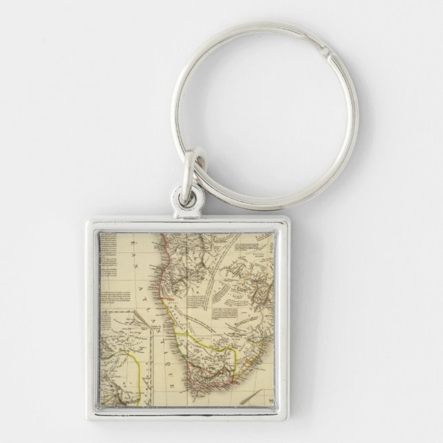 Southern Africa 2 Key Ring (Front)