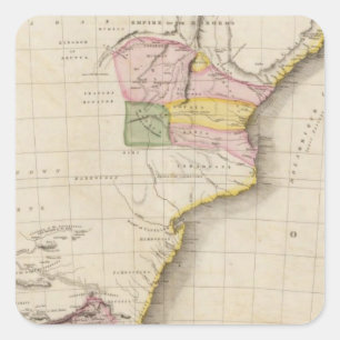 Southern Africa Square Sticker