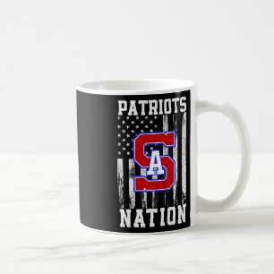 Southern Alamance Patriots Logo Nation Hs  Coffee Mug