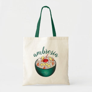 Southern Ambrosia Coconut Marshmallow Fruit Salad Tote Bag