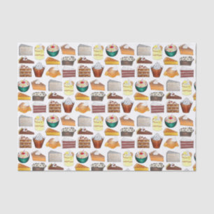 Southern Bakery Food Desserts USA American South Tissue Paper