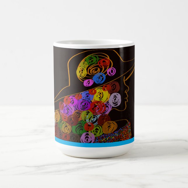 Southern Beauty Rose Coffee Mug (Center)