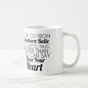 southern belle coffee mug