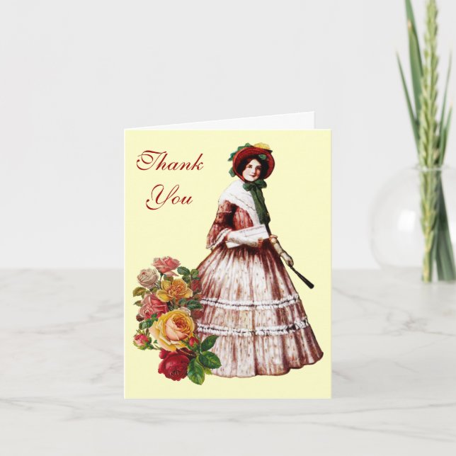 Southern Belle Thank You Card (Front)