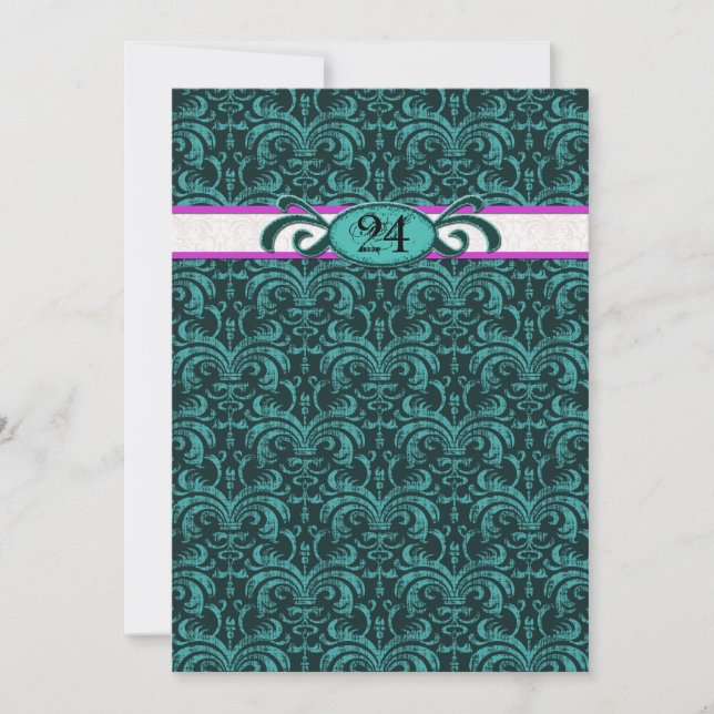 Southern Belles & Vampires Theme Party Gothic Invitation (Front)