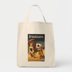 Southern British Railways Family on Beach Tote Bag
