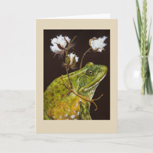Southern bullfrog card