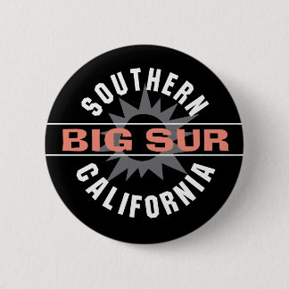 Southern California - Big Sur 6 Cm Round Badge