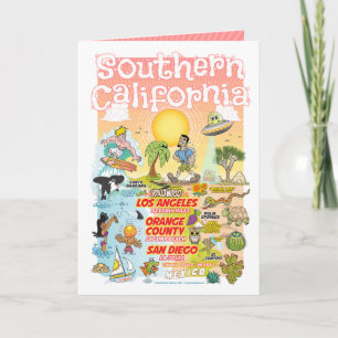 Southern California Birthday Card