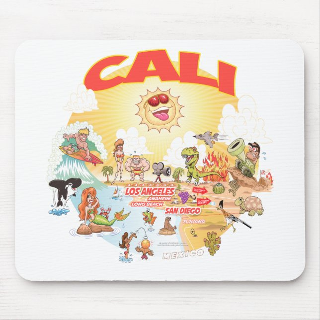 Southern California CALI Mouse Pad (Front)