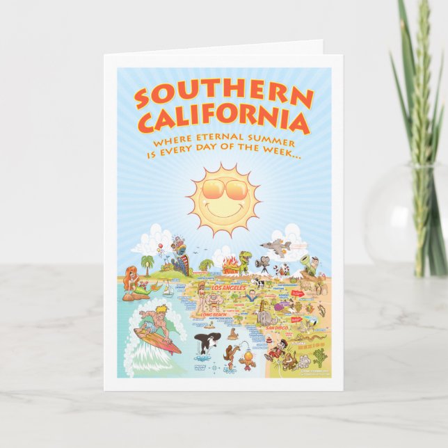Southern California Card (Front)
