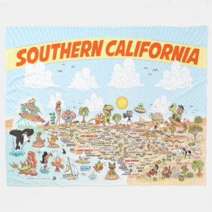 Southern California Fleece Blanket