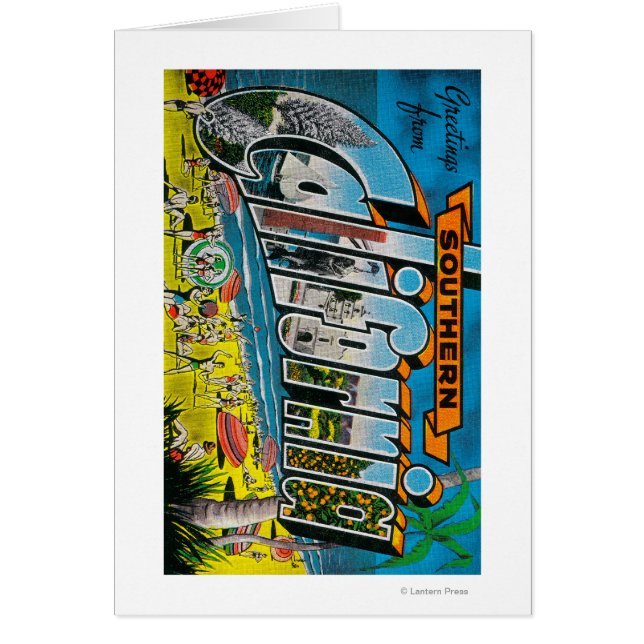 Southern California - Large Letter Scenes (Front)