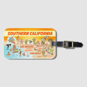 Southern California Luggage Tag