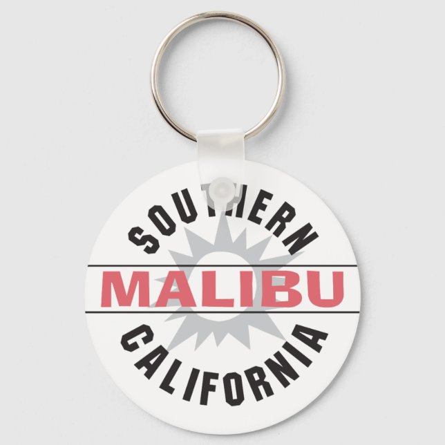 Southern California - Malibu Key Ring (Front)