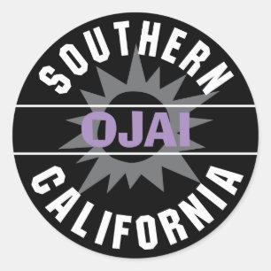 Southern California - Ojai Classic Round Sticker