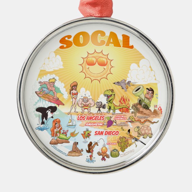 Southern California Ornament (Front)