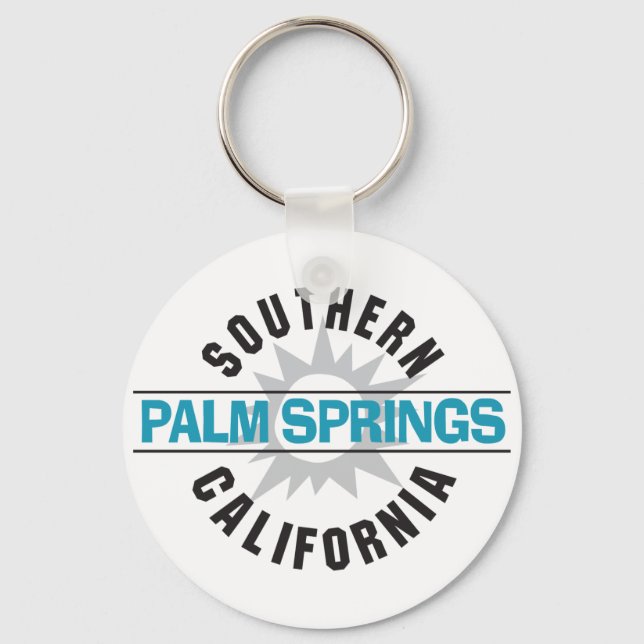 Southern California - Palm Springs Key Ring (Front)