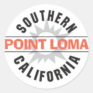 Southern California - Point Loma Classic Round Sticker