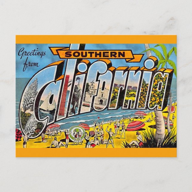 Southern California Postcard (Front)