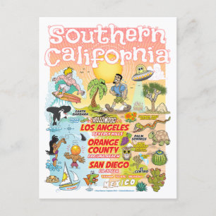 Southern California Postcard
