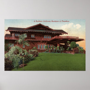 Southern California Residence Poster
